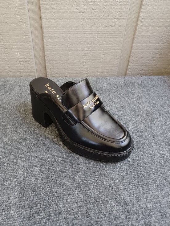 kate spade Shoes - Kate Spade Blake Platform Mule Loafers Shoe Size 8.5 B Women Leather In Black